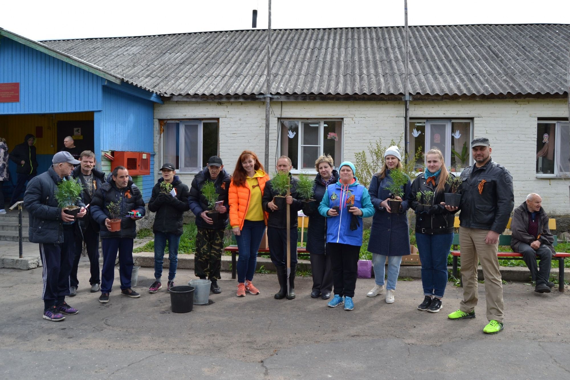 Благотворительную посадка в Псковской области